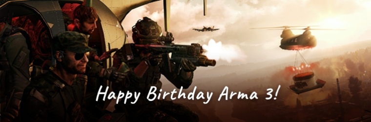 HAPPY BIRTHDAY ARMA 3, News, Arma 3