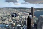 Take On Environments :: A view of a couple of Seattle's famous sports stadiums